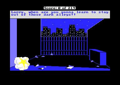 Leisure Suit Larry in the Land of the Lounge Lizards – C64 Port