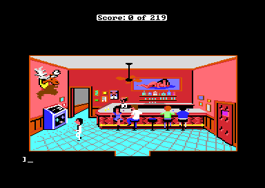 Leisure Suit Larry in the Land of the Lounge Lizards – C64 Port